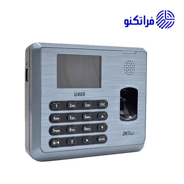 دستگاه حضور و غیاب فراتکنو F400 به همراه نرم افزار حقوق و دستمزد رایگان